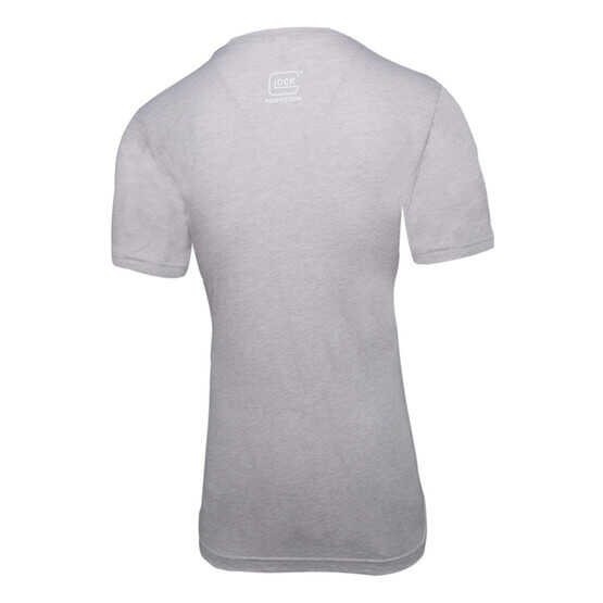 Glock Trusted Proven Short Sleeve T-Shirt in Athletic Grey